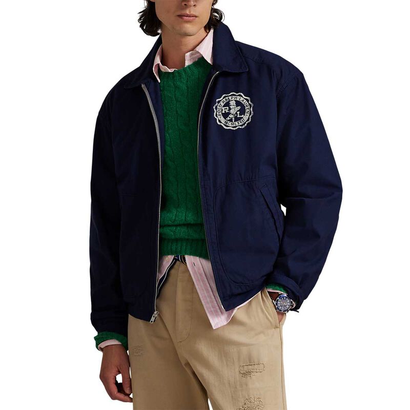 Polo Ralph Lauren Crest-Print Canvas Jacket image number 0